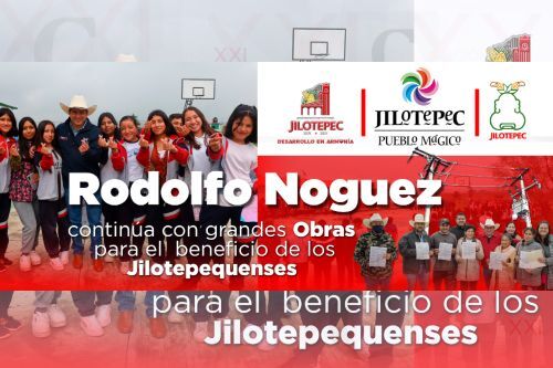 Rodolfo Noguez continúa con grandes obras en beneficio de los jilotepequenses